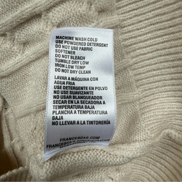 Blue Rain x Francesca’s Zippered Sweater Vest - Picture 6 of 11